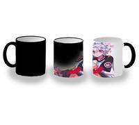 MERCHANDMANIA Taza Mágica gahiakuta amo y rudo amistad cute amor love ship magic mug