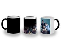 MERCHANDMANIA Taza Mágica grupo gira mundial cantantes Crown magic mug