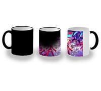 MERCHANDMANIA Taza Mágica hazbin hotel personajes charlie alastor angeles magic mug