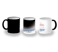MERCHANDMANIA Taza Mágica meme frase soy enfermera cual es tu superpoder magic mug