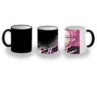 MERCHANDMANIA Taza Mágica peli anime dibujos fanart luchadoras guerreras magic mug