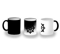 MERCHANDMANIA Taza Mágica religion buda budaismo fe nirvana paz interior magic mug