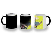 MERCHANDMANIA Taza Mágica yofukashi no uta temporada 2 anime romance magic mug