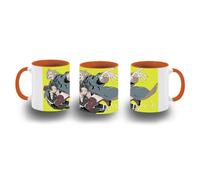 MERCHANDMANIA Taza Naranja yofukashi no uta temporada 2 anime romance color mug