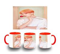 MERCHANDMANIA TAZA ROJA BTS JIMIN MAP OF THE SOUL color mug