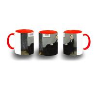 MERCHANDMANIA Taza Roja James Abbott McNeill Whistler, Arreglo en gris y negro color mug