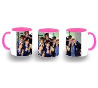MERCHANDMANIA Taza Rosa album cantantes musica If I’m S, Can You Be My N? color mug