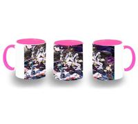 MERCHANDMANIA Taza Rosa anime Mato Seihei no Slave esclavo guerrero bestia color mug