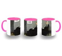 MERCHANDMANIA Taza Rosa James Abbott McNeill Whistler, Arreglo en gris y negro color mug