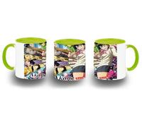 MERCHANDMANIA Taza Verde Lima akane banashi geisha serie manga sirvientas modernas color mug