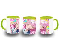 MERCHANDMANIA Taza Verde Lima serie anime sheihantai na kimi to boku suzuki color mug