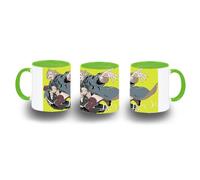 MERCHANDMANIA Taza Verde yofukashi no uta temporada 2 anime romance color mug
