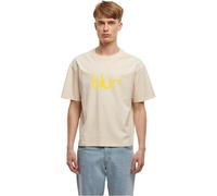 Merchcode Blur Parklife Cropped tee - Camiseta de Manga Corta para Hombre con Corte acortado a la Altura del cinturón, Cuello Redondo con Estampado Frontal