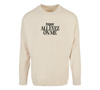 Merchcode Camiseta '2Pac All Eyez On Me Tracklist Cut On' arena / negro 4XL arena / negro