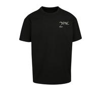 Merchcode Camiseta '2Pac I Ain't Mad At Cha' kitt / antracita / negro S EUR