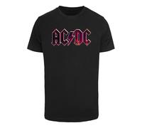 Merchcode Camiseta 'ACDC' beige / rosa / negro / blanco S EUR
