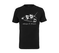 Mister Tee Camiseta para Mujer Always and Ever, Negro, S