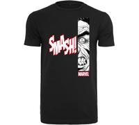 Merchcode Camiseta Angry Hulk Tee Negro XS