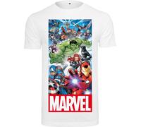 Merchcode Camiseta Avengers Allstars Team Tee White S