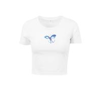 Merchcode Camiseta azul / blanco XL azul / blanco