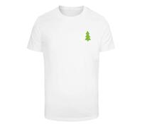 Merchcode Camiseta 'Christmas Vibes' verde / rojo / blanco XL verde / rojo / blanco