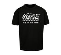 Merchcode Camiseta 'Coca Cola Enjoy Coke' negro / blanco M negro / blanco