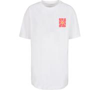 Merchcode Camiseta de mujer Ladies Flower Art Tee MP0009560 XXL