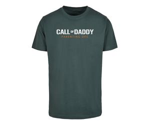 Merchcode Camiseta 'Fathers Day - Call Of Daddy' verde / naranja / blanco S verde / naranja / blanco