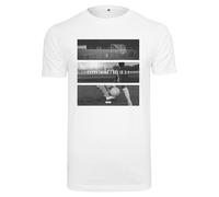 Merchcode Camiseta 'Football Coming Home 3:1' gris / negro / blanco L gris / negro / blanco