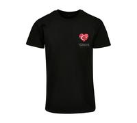 Merchcode Camiseta 'Football - Turkey' rojo / negro / blanco L rojo / negro / blanco