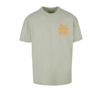 Merchcode Camiseta 'Funky Pineapple' verde / naranja Hombre Merchcode L verde / naranja