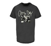 Merchcode Camiseta 'Green Day Collage' negro / blanco XL negro / blanco