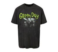 Merchcode Camiseta 'Green Day Dookie Anniversary' verde hierba / negro / blanco L EUR