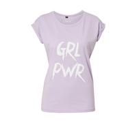 Merchcode Camiseta 'Grl Pwr' lila / blanco XS lila / blanco