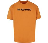 MERCHCODE Mp0009022-halloween-Are You Scared tee Camiseta, Naranja Forgote, L Hombres