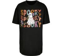 Merchcode Camiseta 'Halloween - Spooky Ghost' azul claro / lila pastel / negro / blanco M EUR