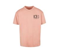 Merchcode Camiseta 'Ice Cream' altrosa / negro S altrosa / negro