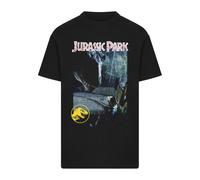 Merchcode Camiseta 'Jurassic Park T-Rex' mezcla de colores / negro S mezcla de colores / negro
