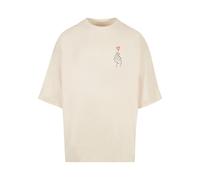 Merchcode Camiseta 'K Heart' rojo / negro / blanco lana 5XL rojo / negro / blanco lana