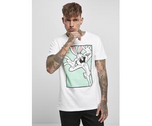Merchcode Camiseta Looney Tunes Bugs Bunny Funny Face Tee White L