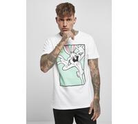 Merchcode Camiseta Looney Tunes Bugs Bunny Funny Face Tee White XL