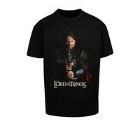 Merchcode Camiseta 'Lord of the Rings - Aragorn' mezcla de colores / negro L mezcla de colores / negro