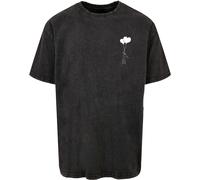 Merchcode Camiseta Love In The Air Acid Washed Heavy Oversize Tee MP0008453 L
