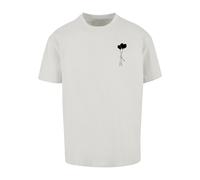 Merchcode Camiseta 'Love In The Air' gris claro / negro M gris claro / negro