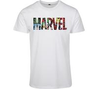Merchcode Camiseta Marvel Logo Character Tee White XXL