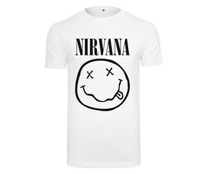 Merchcode Camiseta 'Nirvana' negro / blanco XL negro / blanco