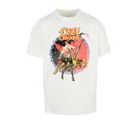 Merchcode Camiseta 'Ozzy Osbourne - Ultimate Sin Tour' azul claro / melón / negro / blanco XL azul claro / melón / negro / blanco