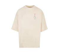 Merchcode Camiseta 'K Heart' rojo / negro / blanco lana L rojo / negro / blanco lana