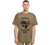 MERCHCODE, Camiseta para Hombre, Oliva 4XL