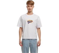 Merchcode Camiseta para Hombre Scarface Miami Cropped tee - Corte de Gran tamaño, Corte acortado a la Altura del cinturón, Cuello Redondo con Estampado Frontal